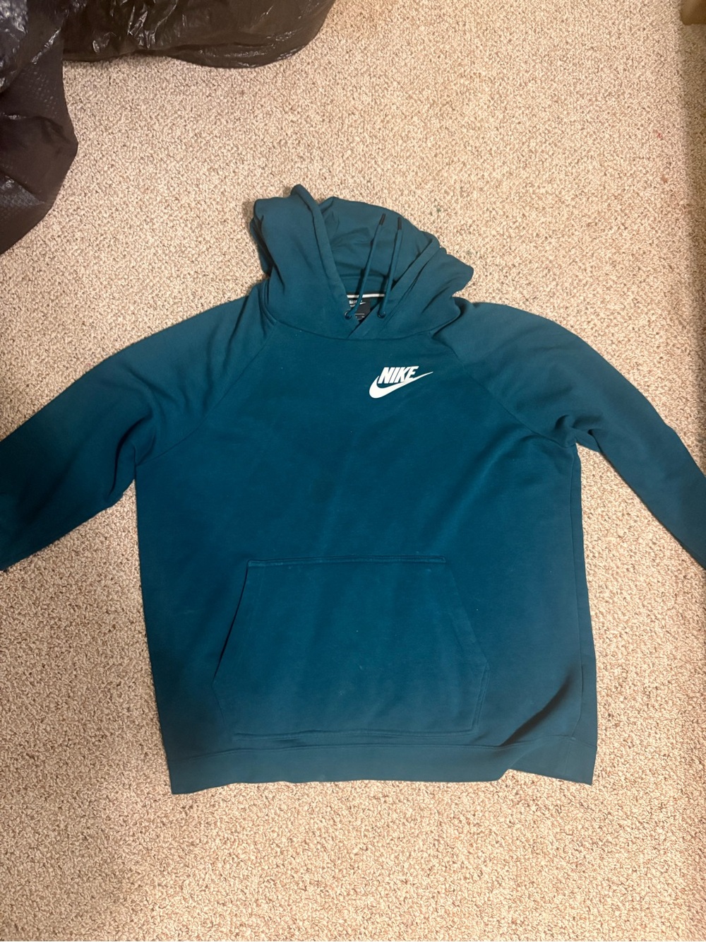 Nike Teal Pullover Hoodie